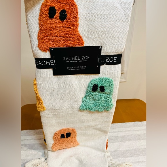 TJMaxx Pastel Multi-Color Ghost Blanket Rachel Zoe - Picture 1 of 6